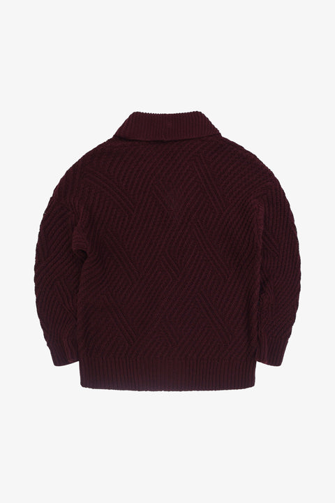 FISHERMAN CARDIGAN