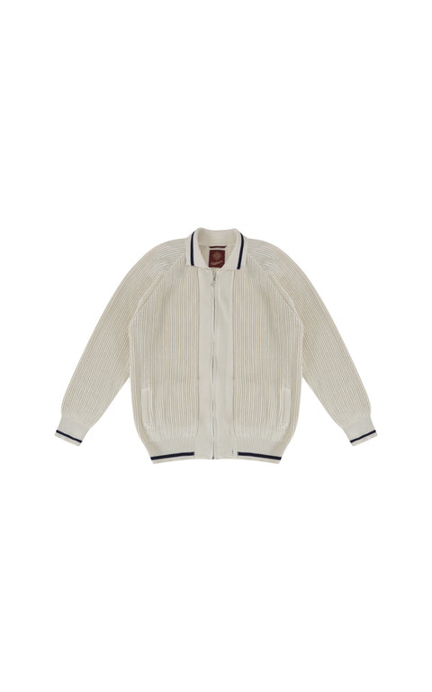 Marine Knit Jacket