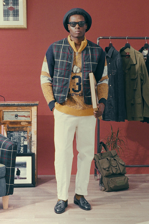 HENLEY SWEATSHIRT